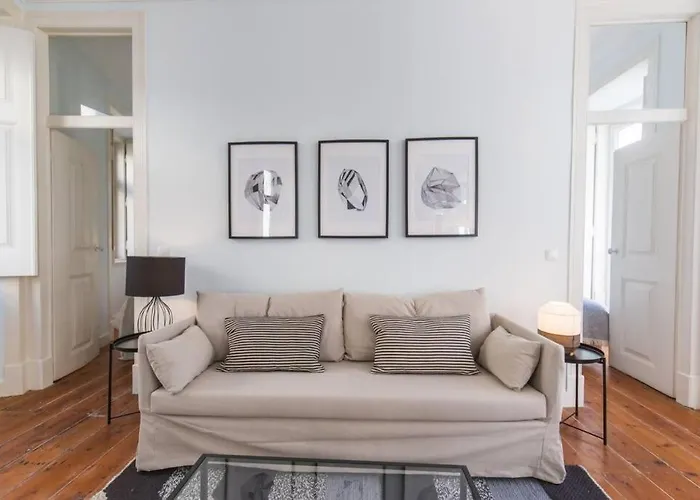 شقة Quiet Charming Flat In Historic Alfama Near Baixa Lisboa